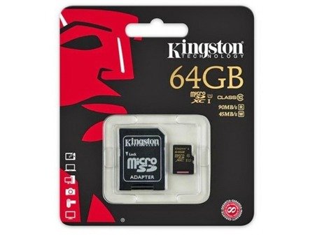 Karta pamięci microSDXC Kingston 64GB